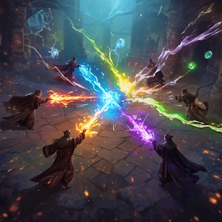 Spell Caster IO - Dive into a vibrant wizardly arena